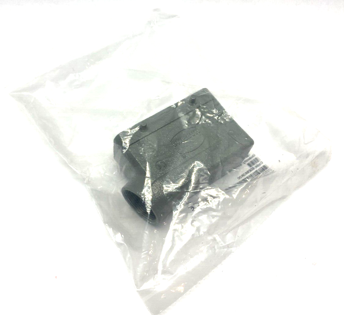 Harting 19300161522 Aluminum Hood Side-Entry Han 16B-HSE-M32 - Maverick Industrial Sales