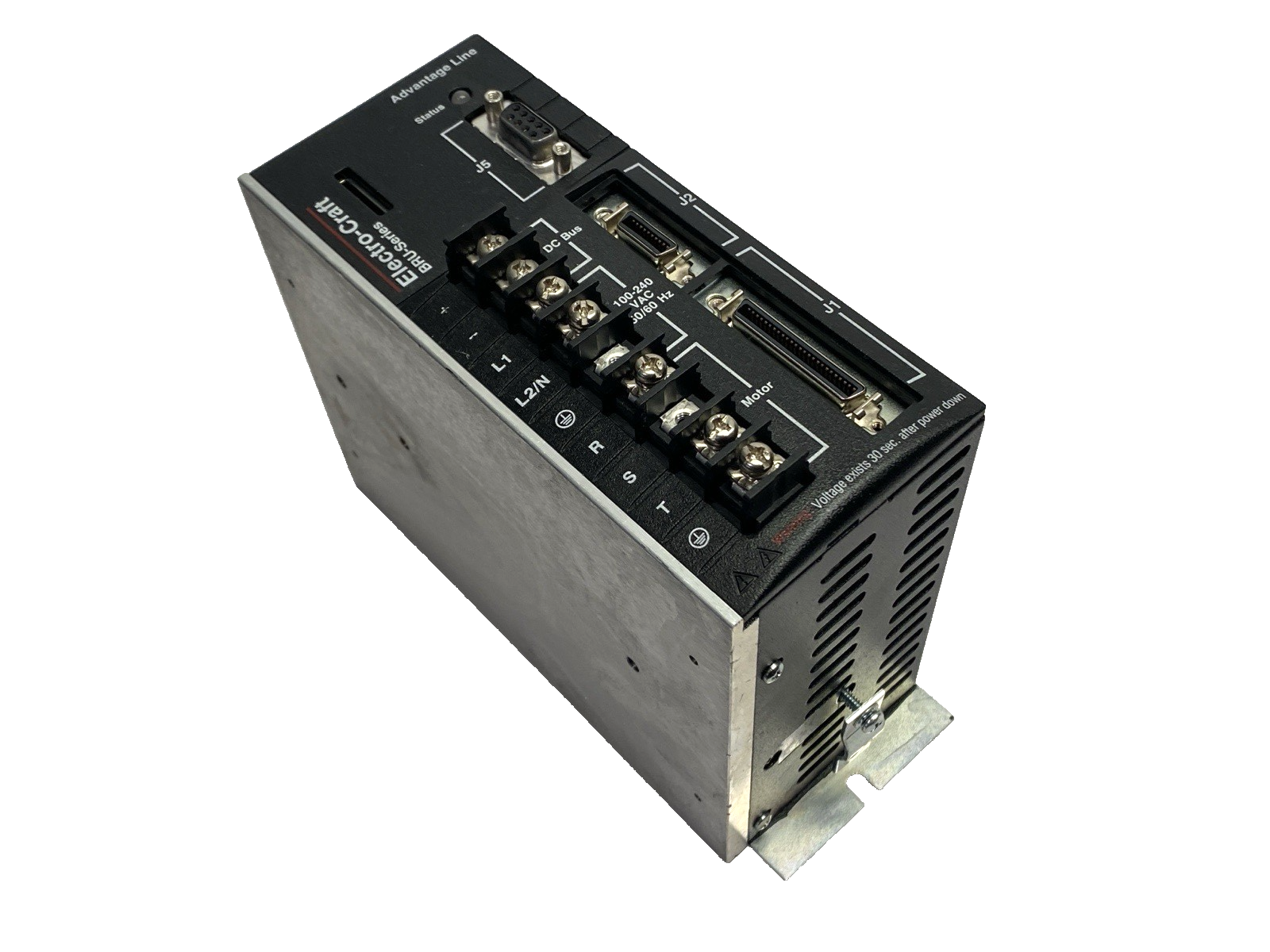 Electro-Craft 47203001/005 Line Servo Drive Rev. 18 9101-1566 NO TERMINAL COVER - Maverick Industrial Sales