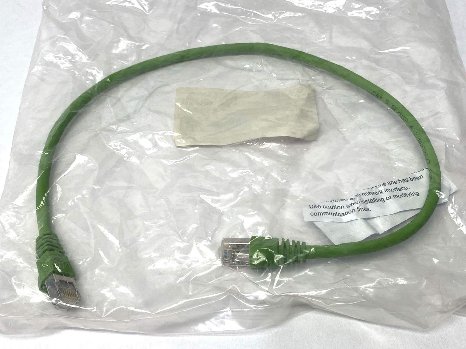 Beckhoff ZK1090-9191-0005 Double-Ended Ethernet Cable RJ45 to RJ45 0.5m Length - Maverick Industrial Sales