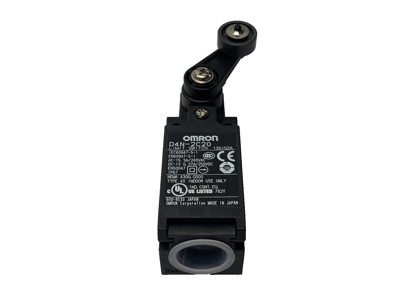 Omron D4N-2C20 Limit Switch 240VAC - Maverick Industrial Sales