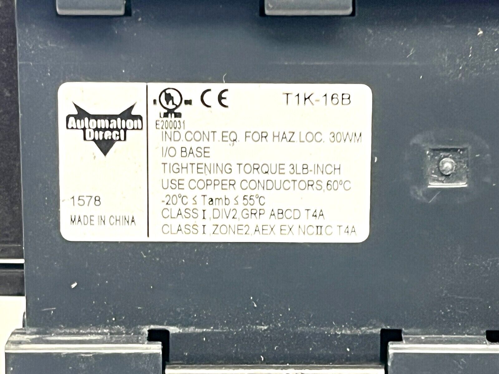 Automation Direct T1K-16TD2-1 Terminator Output Module w/ T1K-16B Base - Maverick Industrial Sales