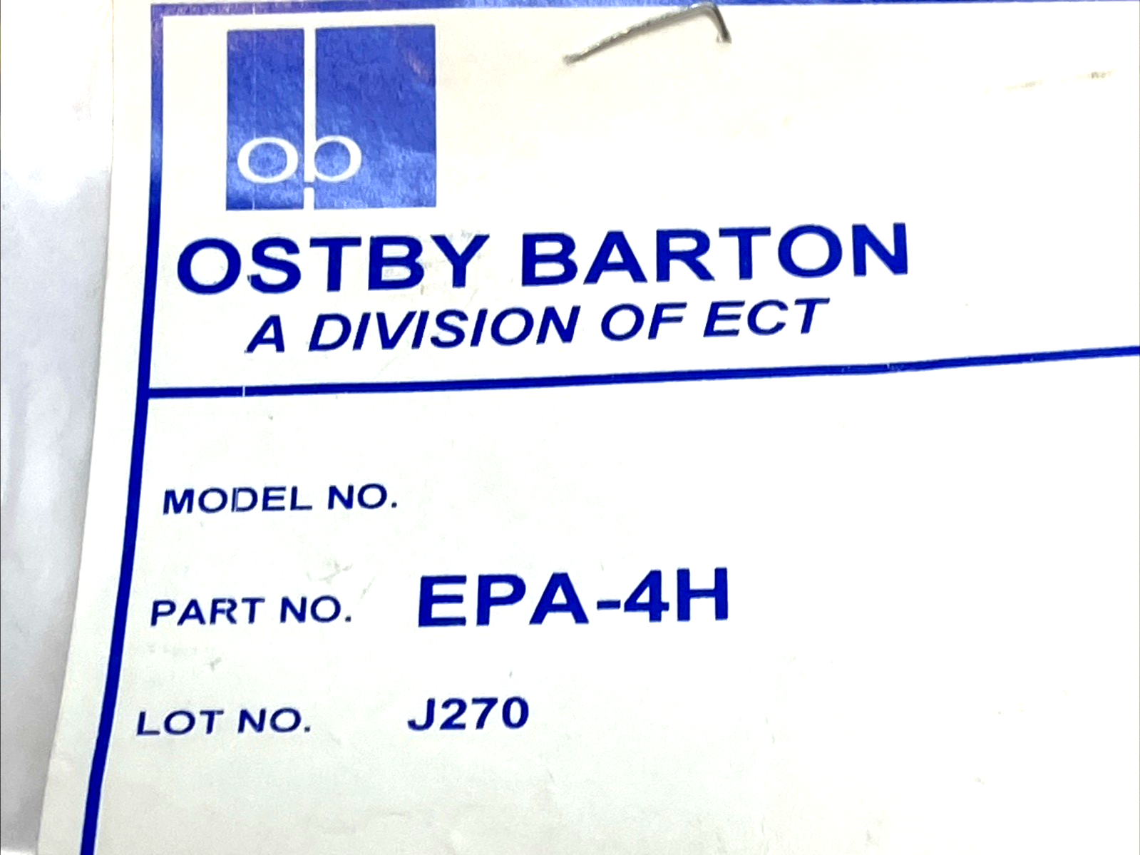 EPA-4H | Ostby Barton Spring Test Probe 0.187" Center 0.250" LOT OF 49 - New – Open box - Maverick Industrial Sales