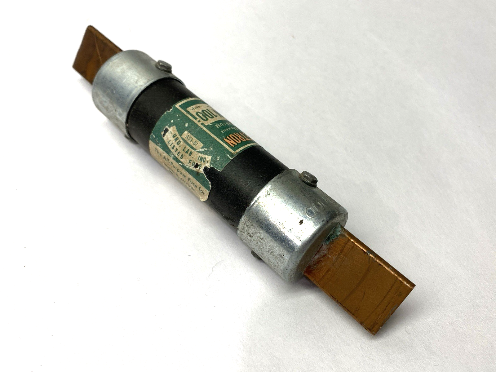 Bussmann Fusetron FRN-R-100 Dual Element Fuse Class K9 250V 100A - Maverick Industrial Sales