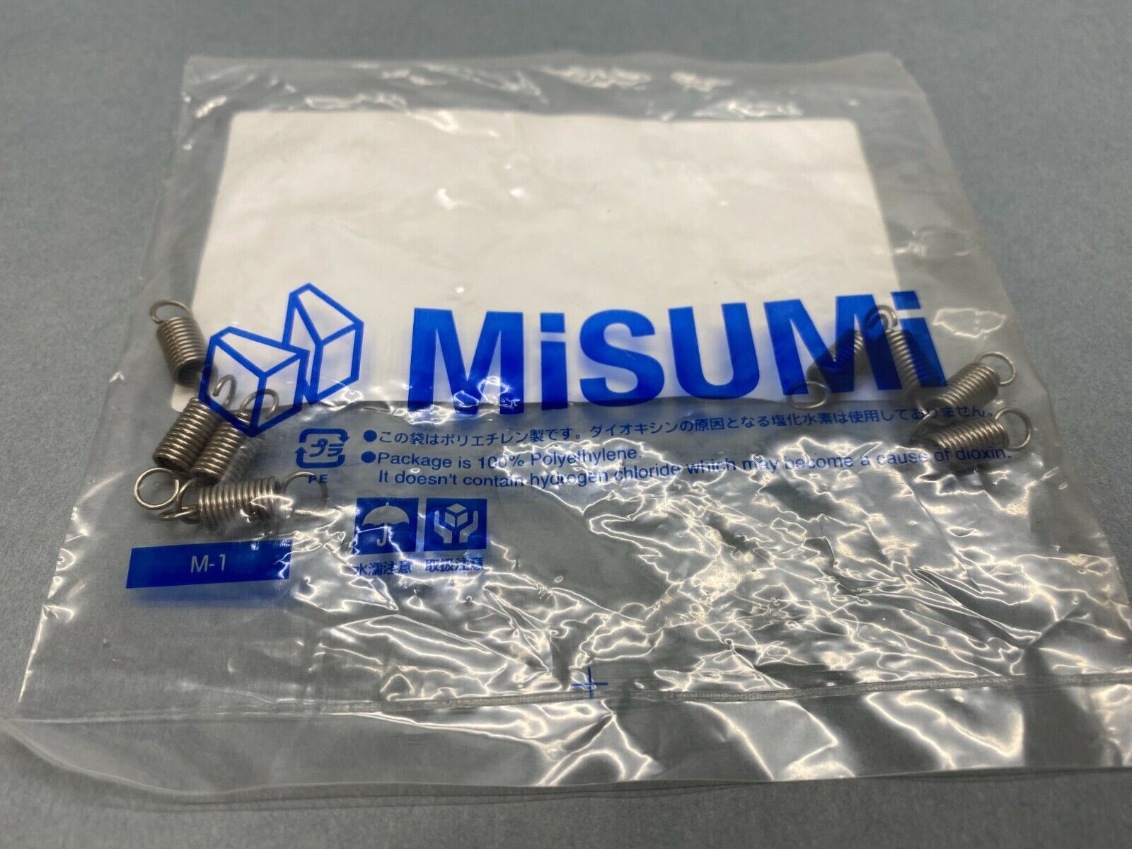 Misumi BUSS6-20 Standard Extension Spring 20mm Free Length 6mm OD PKG OF 8 - Maverick Industrial Sales