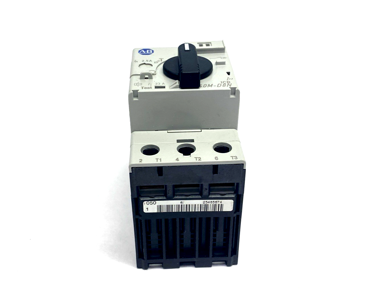 140M-D8N-B25 | Allen Bradley Ser. C Motor Circuit Protector Circuit-Breaker 2.5A - New – Open box - Maverick Industrial Sales
