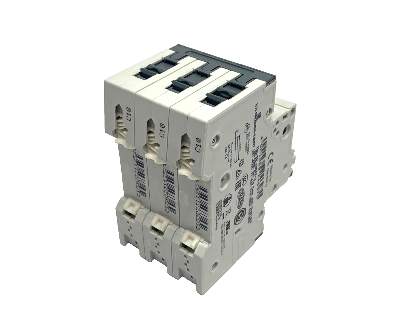 Siemens 5SY6310-7 C10 Miniature Circuit Breaker 3-Pole 400V 6kA 10A - Maverick Industrial Sales