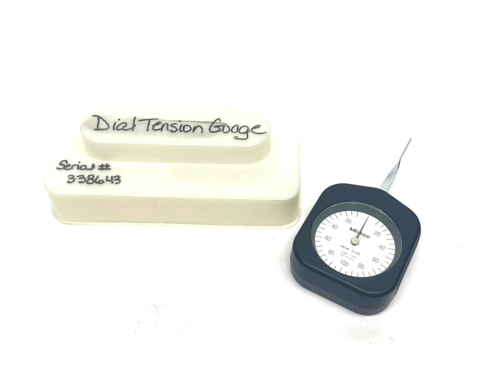 Mitutoyo 546-113 Dial Tension Gage 10-100nM - Maverick Industrial Sales
