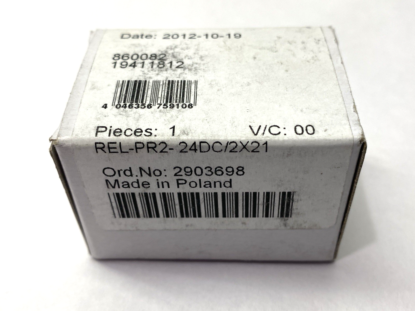 Phoenix Contact REL-PR2- 24DC/2X21 Relay 24VDC 2903698 - Maverick Industrial Sales