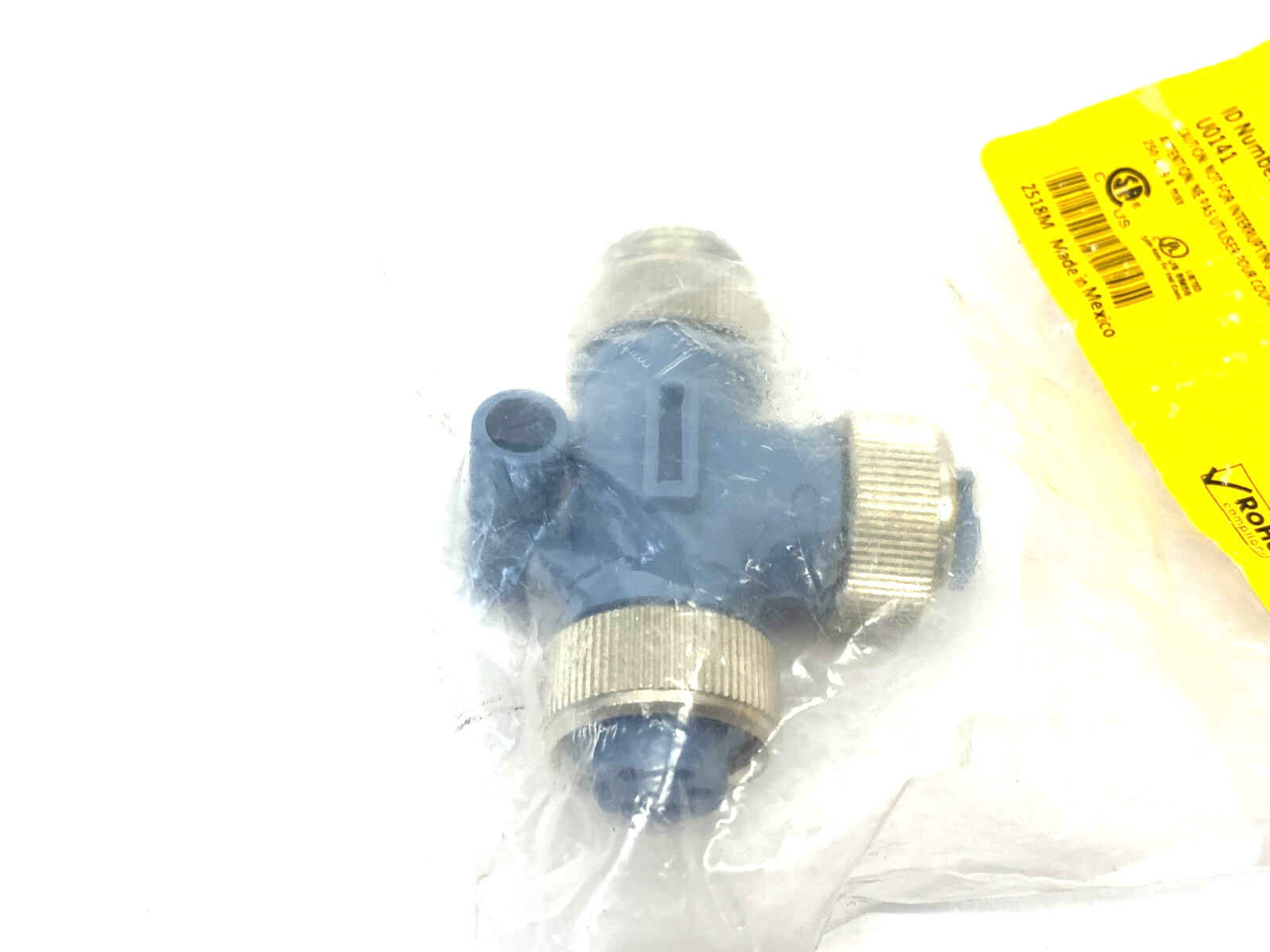 Turck RSM-2RKM 57 Minifast 3-Way Tee Connector 5-Pin 7/8" U0141 - Maverick Industrial Sales