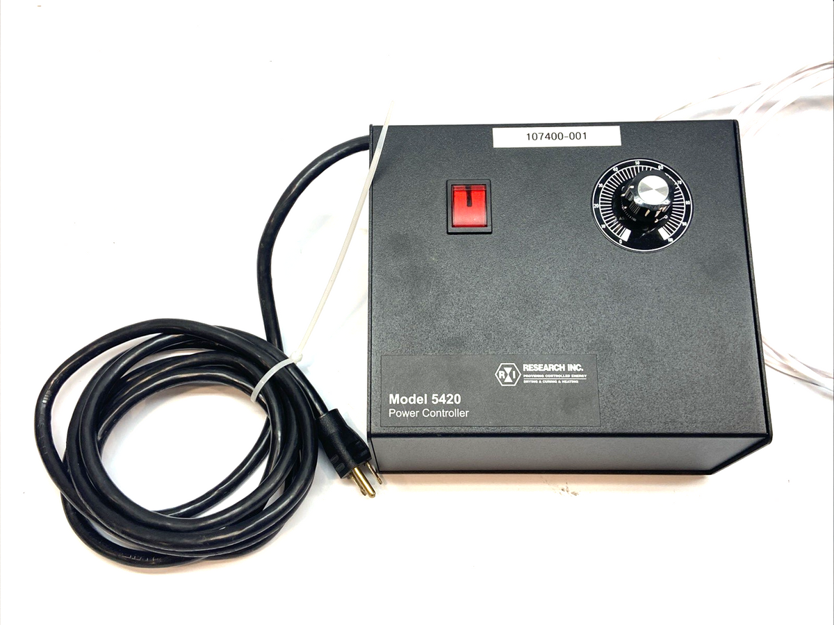 Research Inc 5420-120-0-00 Power Controller 120VAC 15A w/ StripIR 4185-05-PC - Maverick Industrial Sales