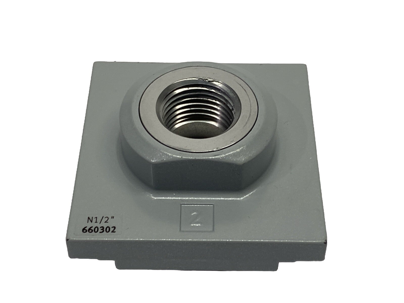 Festo MS6N-AQR-R Threaded Connection Plate 660302 - Maverick Industrial Sales