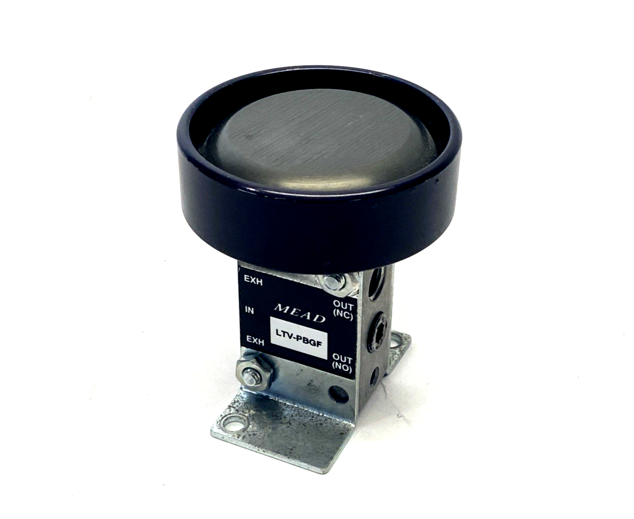 Mead LTV-PBGF 5-Port 2-Position Low Stress Air Valve, 1/8" NPT, 25-125 PSI - Maverick Industrial Sales