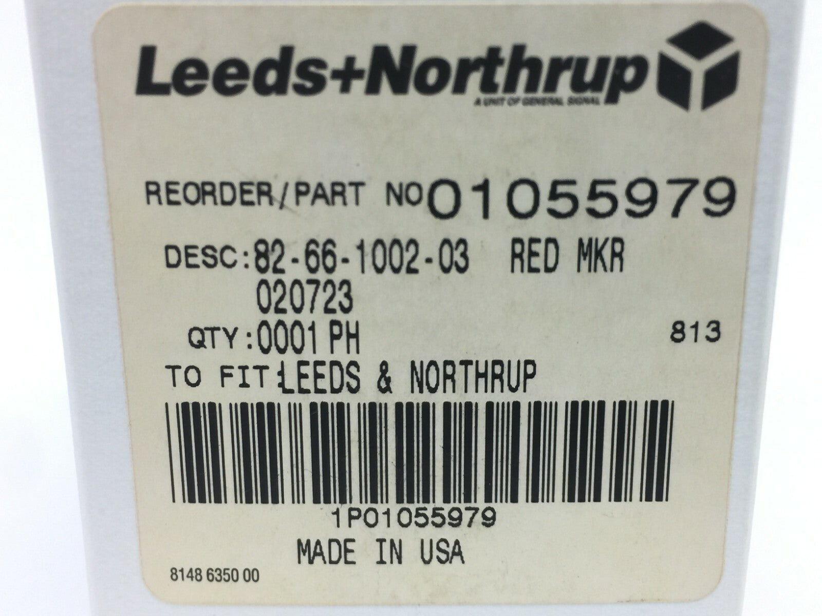 Leeds & Northrup 82-66-1002-03 Red Marker BOX OF 3 - Maverick Industrial Sales