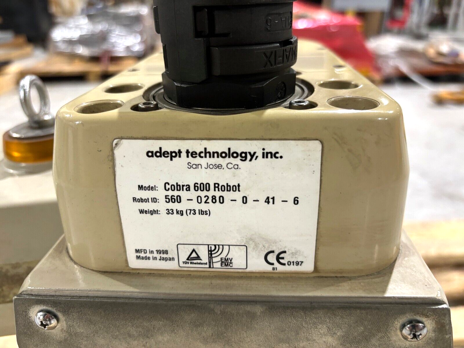 Adept Technology Cobra 600 Robot, 560-0280-0-41-6, Pick and Place - Maverick Industrial Sales