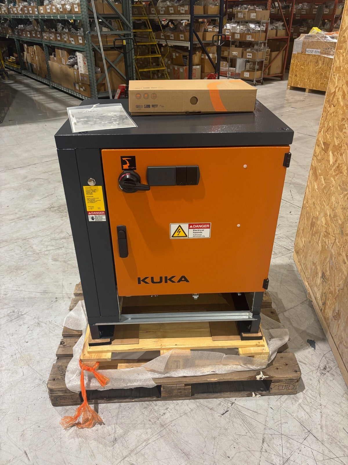 Kuka KR 210 R3100-2 / FLR Robot System w/ KR C4 NA UL Cabinet Controller, 2022 - Maverick Industrial Sales