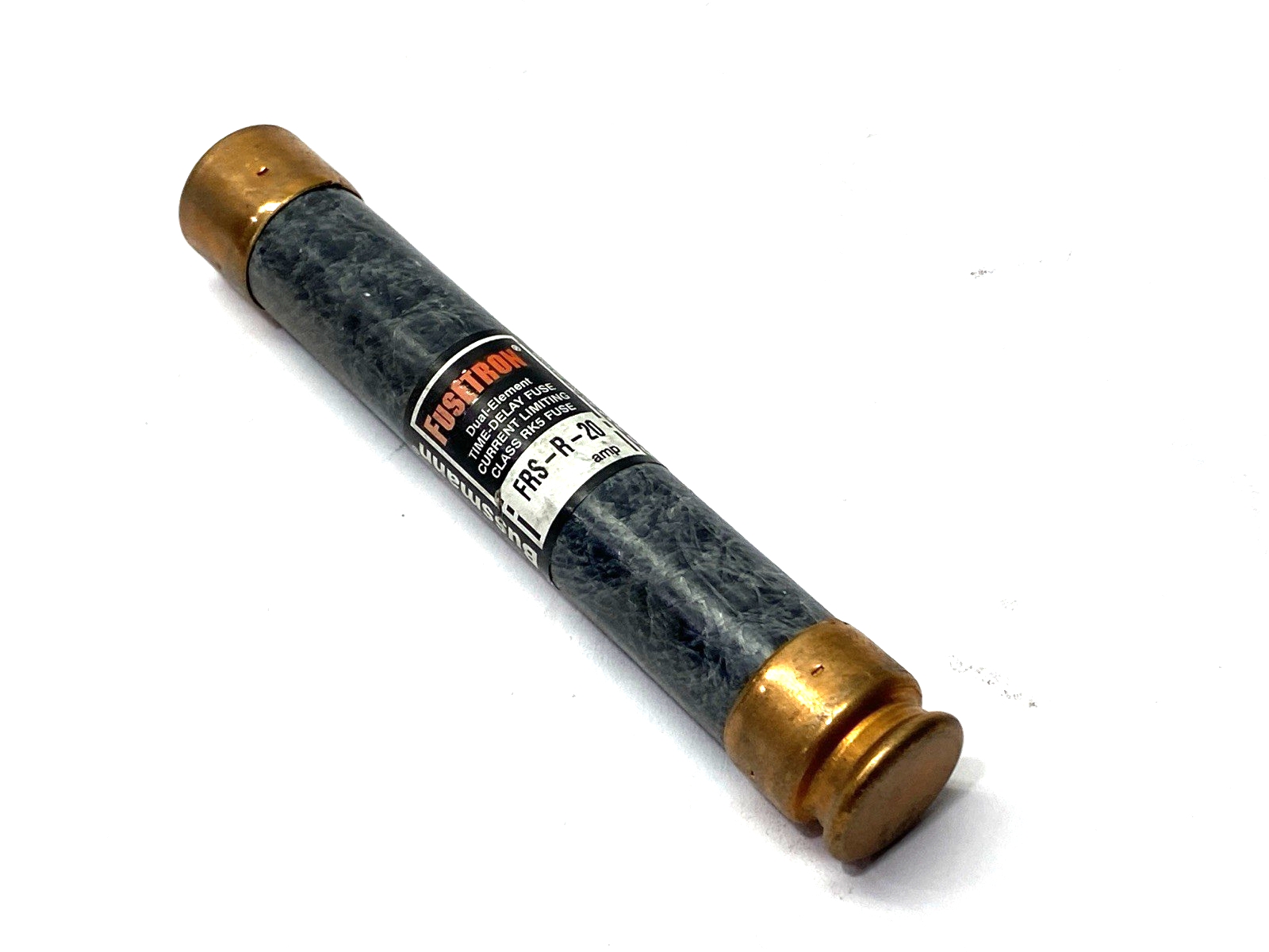 Fusetron FRS-R-20 Time-Delay Current Limiting Fuse Class RK5 600V 20A SHELFWARE - Maverick Industrial Sales