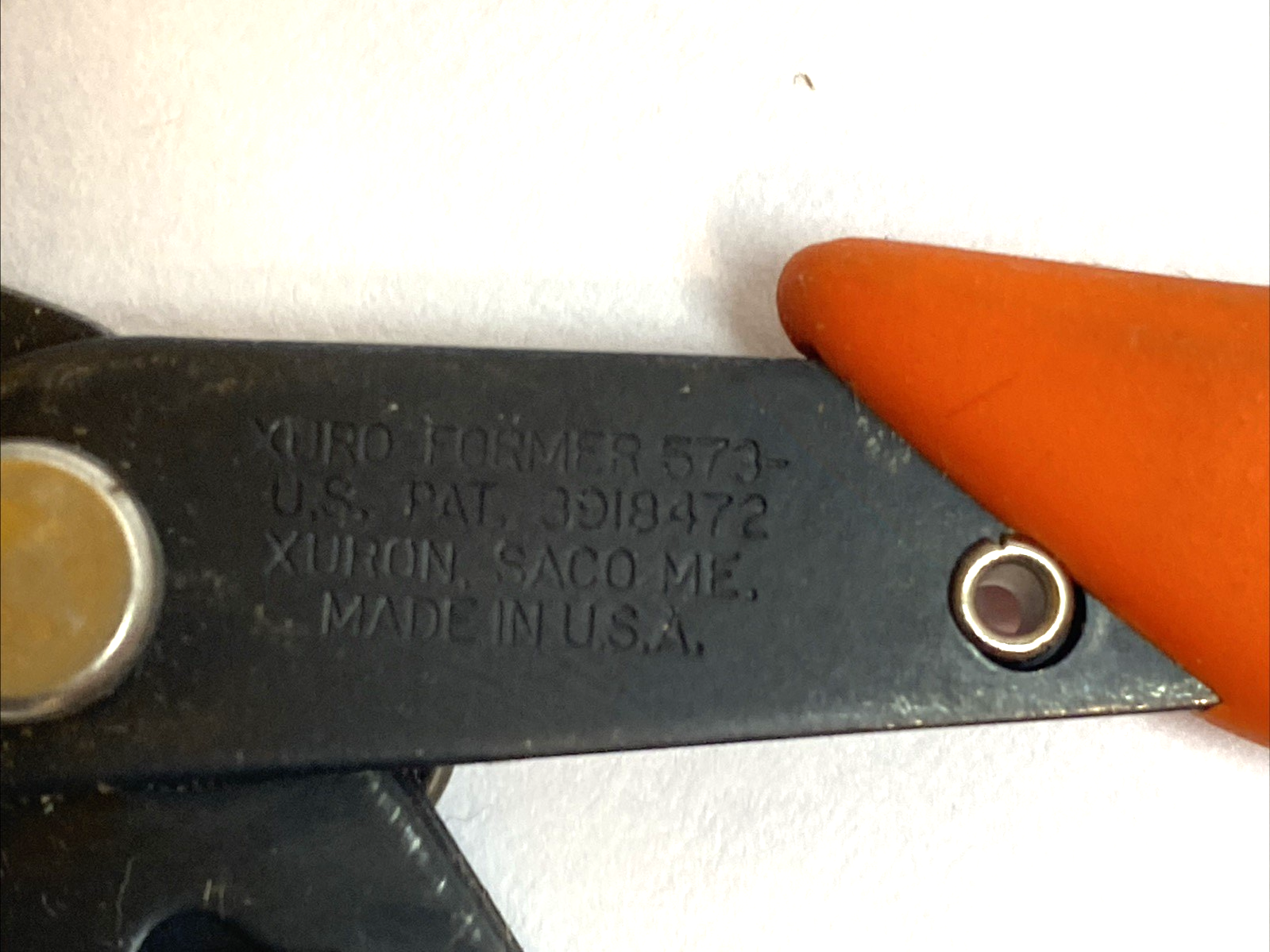 Xuron 573 Xuro-Former Lead Forming Tool 0.030in Wire 20-30AWG ORANGE - Maverick Industrial Sales