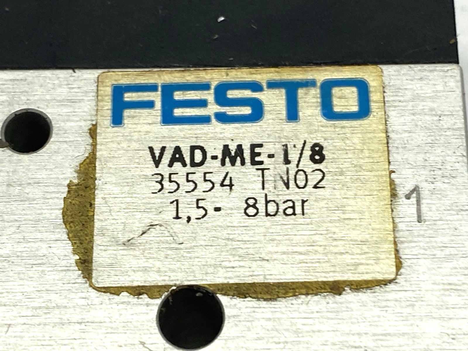 VAD-ME-1/8 | Festo Vacuum Generator 35554 - Used - Maverick Industrial Sales