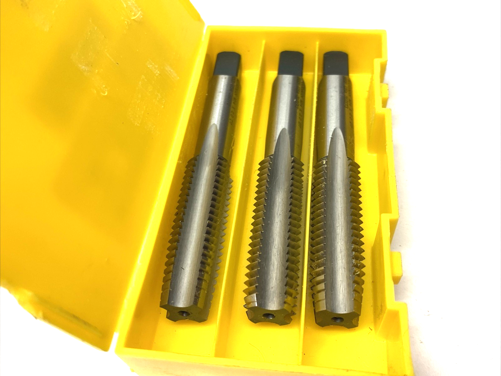 Marxman 84844 Metric HSS Tap Set M14 x 2.0 D7 4-Flute ‎3-19/32″ OAL 3-PACK - Maverick Industrial Sales