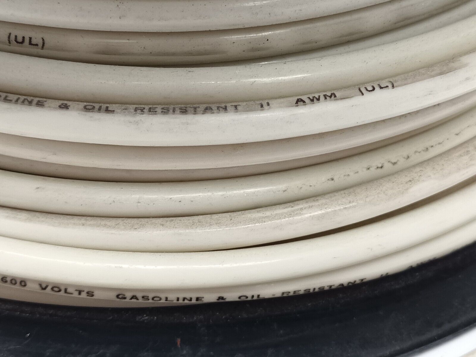 8 AWG 600V Stranded White Wire Type THHN Or THWN Gasoline & Oil Resistant 20' FT - Maverick Industrial Sales