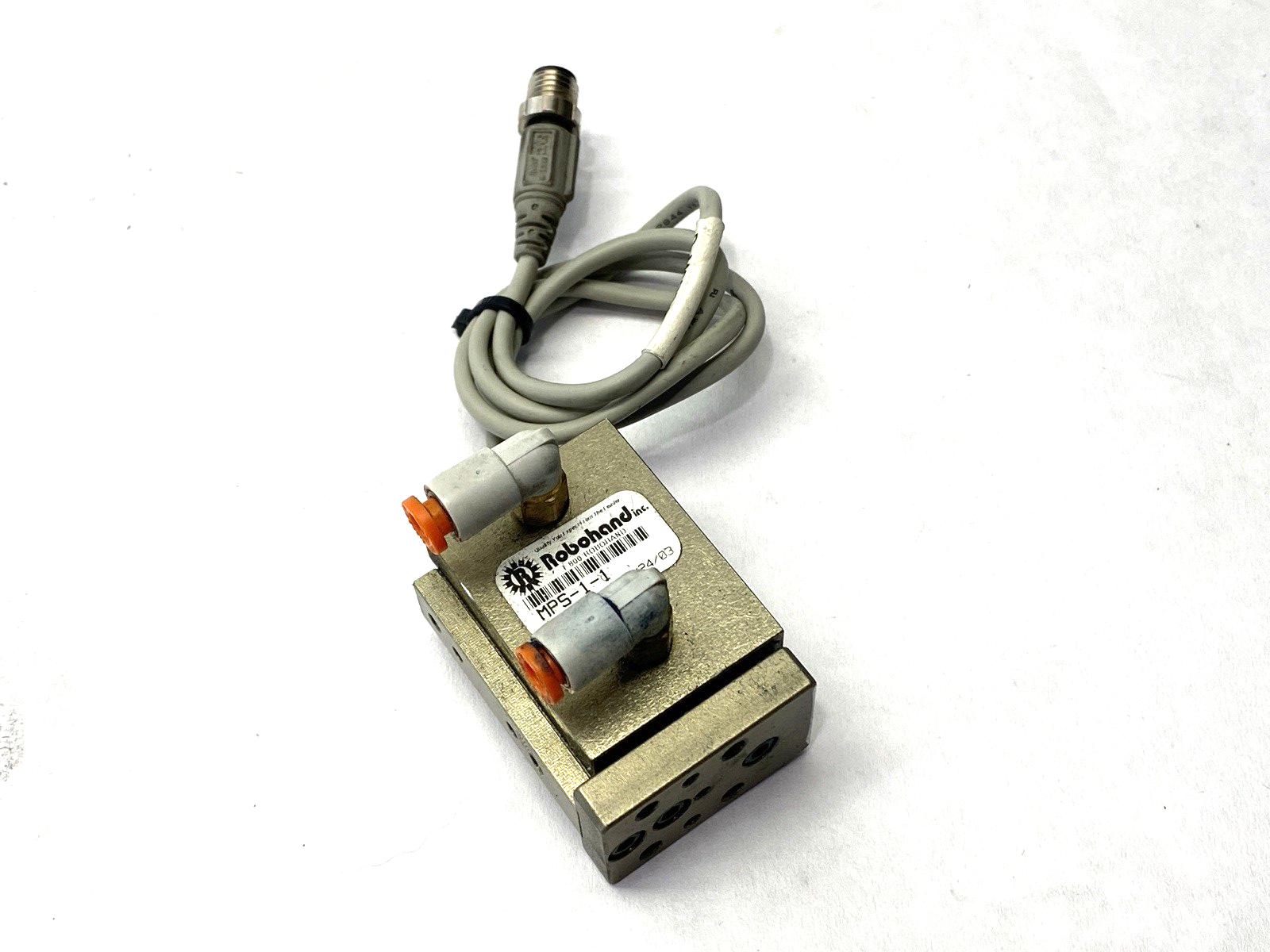 Robohand MPS-1-1 Pneumatic Precision Mini Power Linear Slide 1/2" Stroke - Maverick Industrial Sales