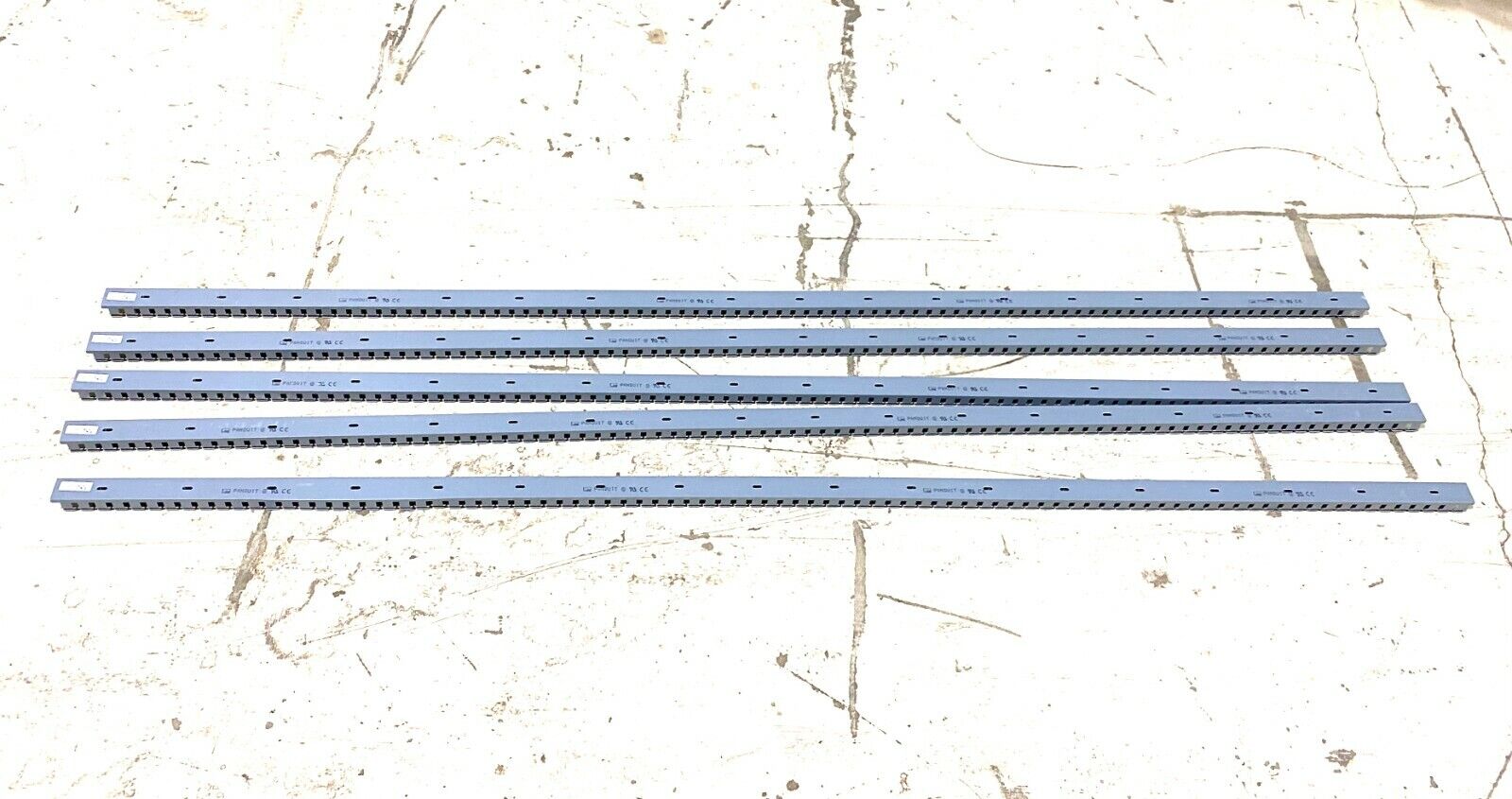 Panduit G1X1LG6 Lead Free PVC Wiring Duct LOT OF 5 - Maverick Industrial Sales