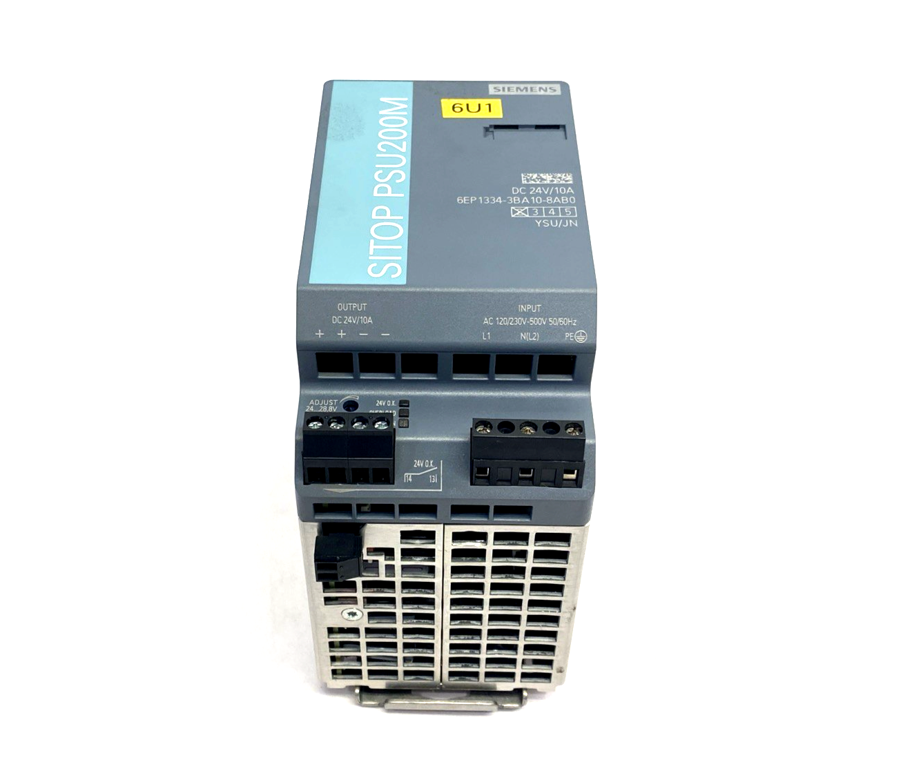 6EP1334-3BA10-8AB0 | Siemens SITOP PSU200M Power Supply 10A 24VDC - Used - Maverick Industrial Sales