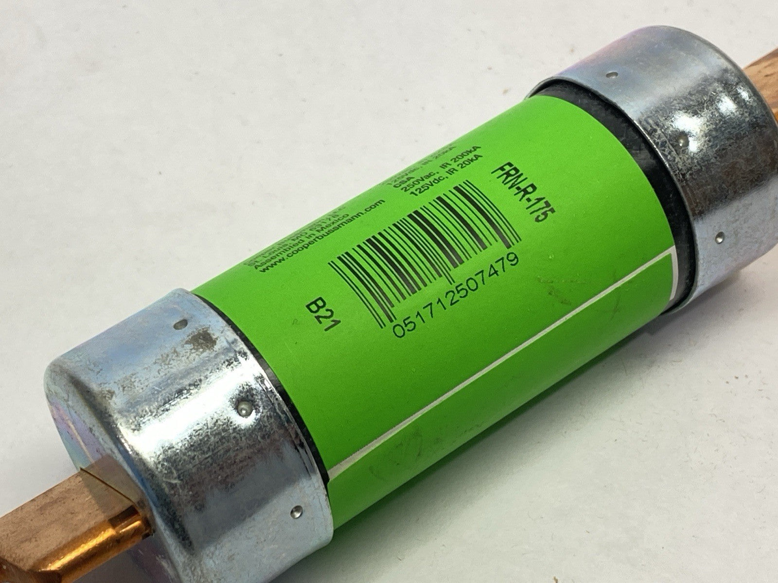 Bussmann FRN-R-175 Class RK5 Time Delay Fuse 175A 250V - Maverick Industrial Sales