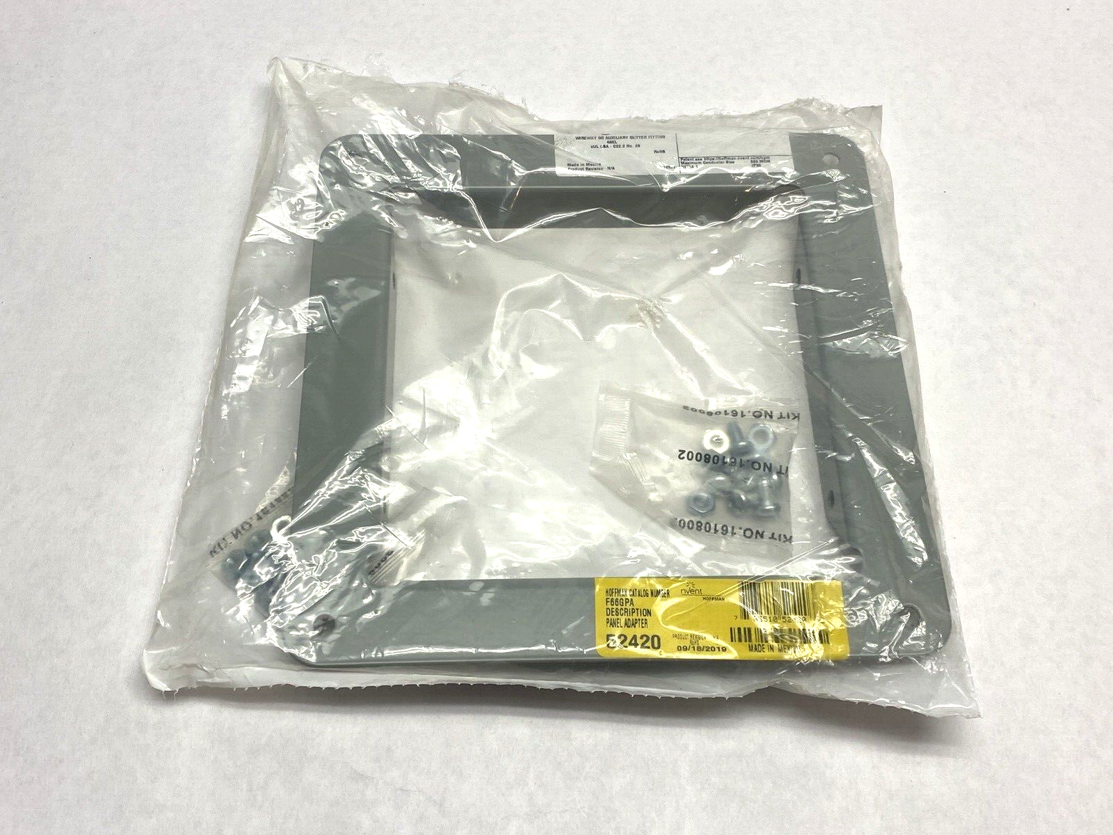 Hoffman F66GPA nVent Panel Adapter 52420 - Maverick Industrial Sales
