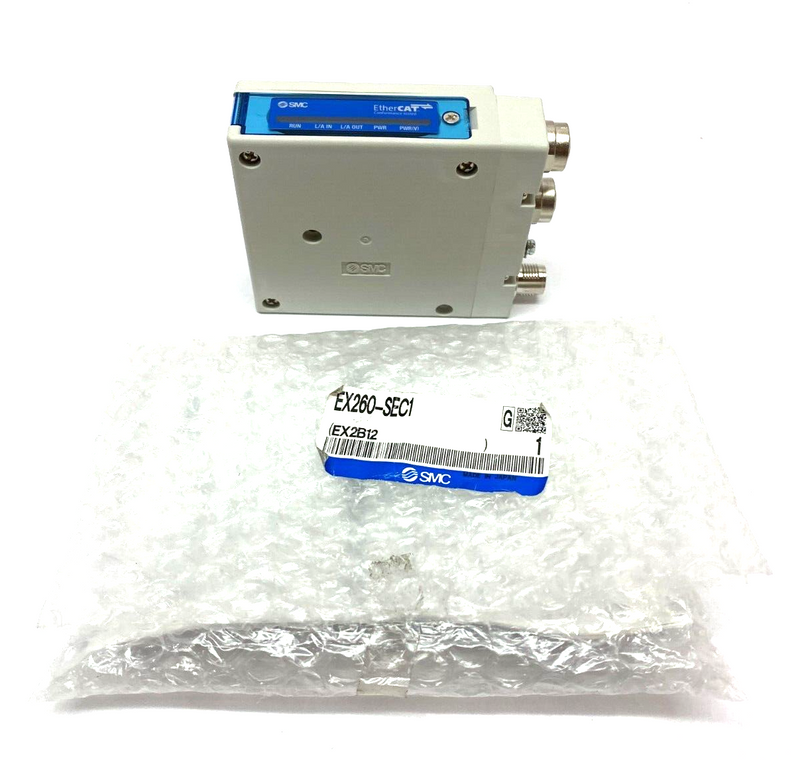 SMC EX260-SEC1 EtherCat Compact Serial Interface Unit 32 Point Output 24VDC - Maverick Industrial Sales