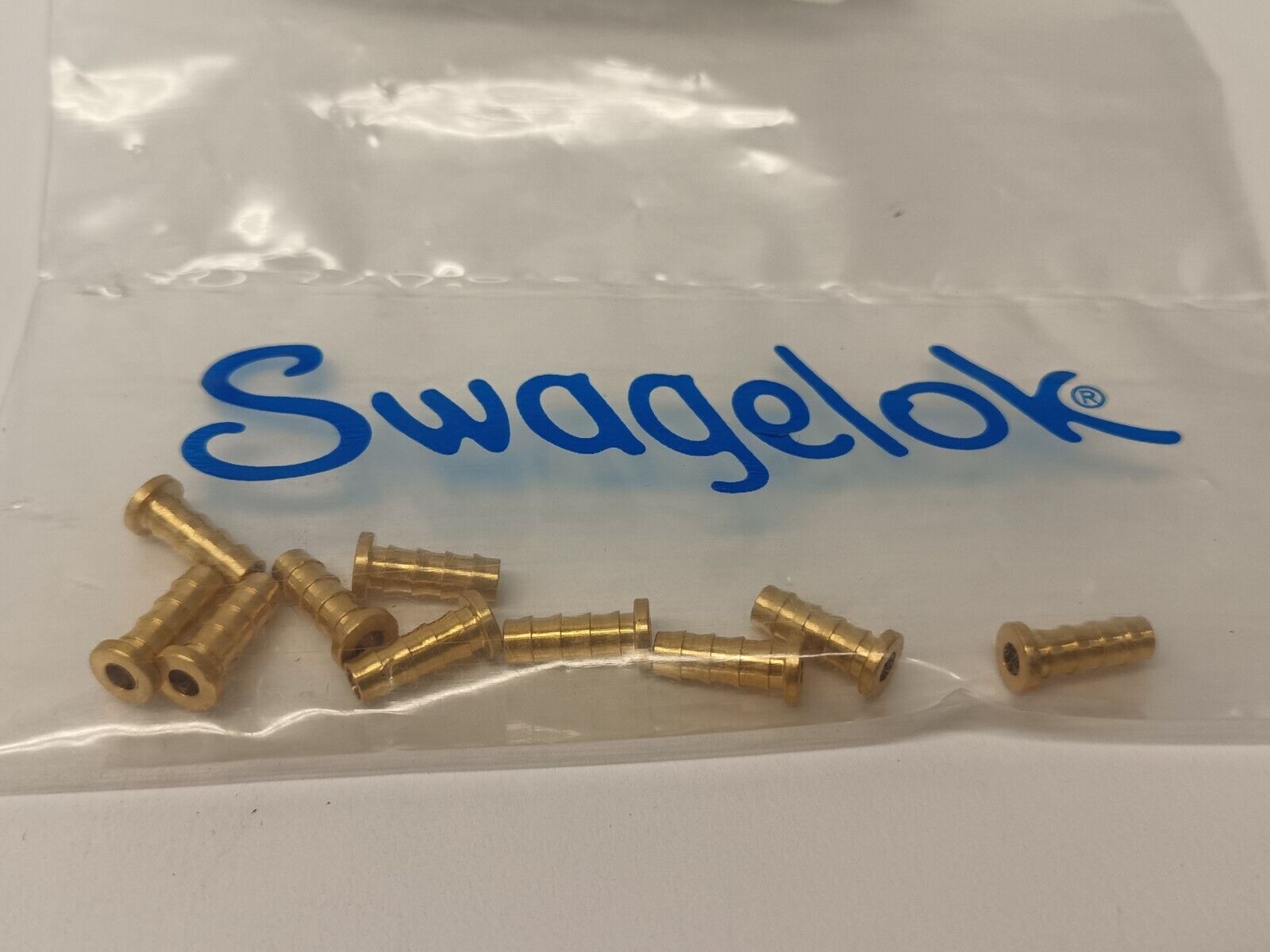 Swagelok B-6M5-4M Brass Tubing Insert 6mm OD x 4mm ID PKG OF 10 - Maverick Industrial Sales
