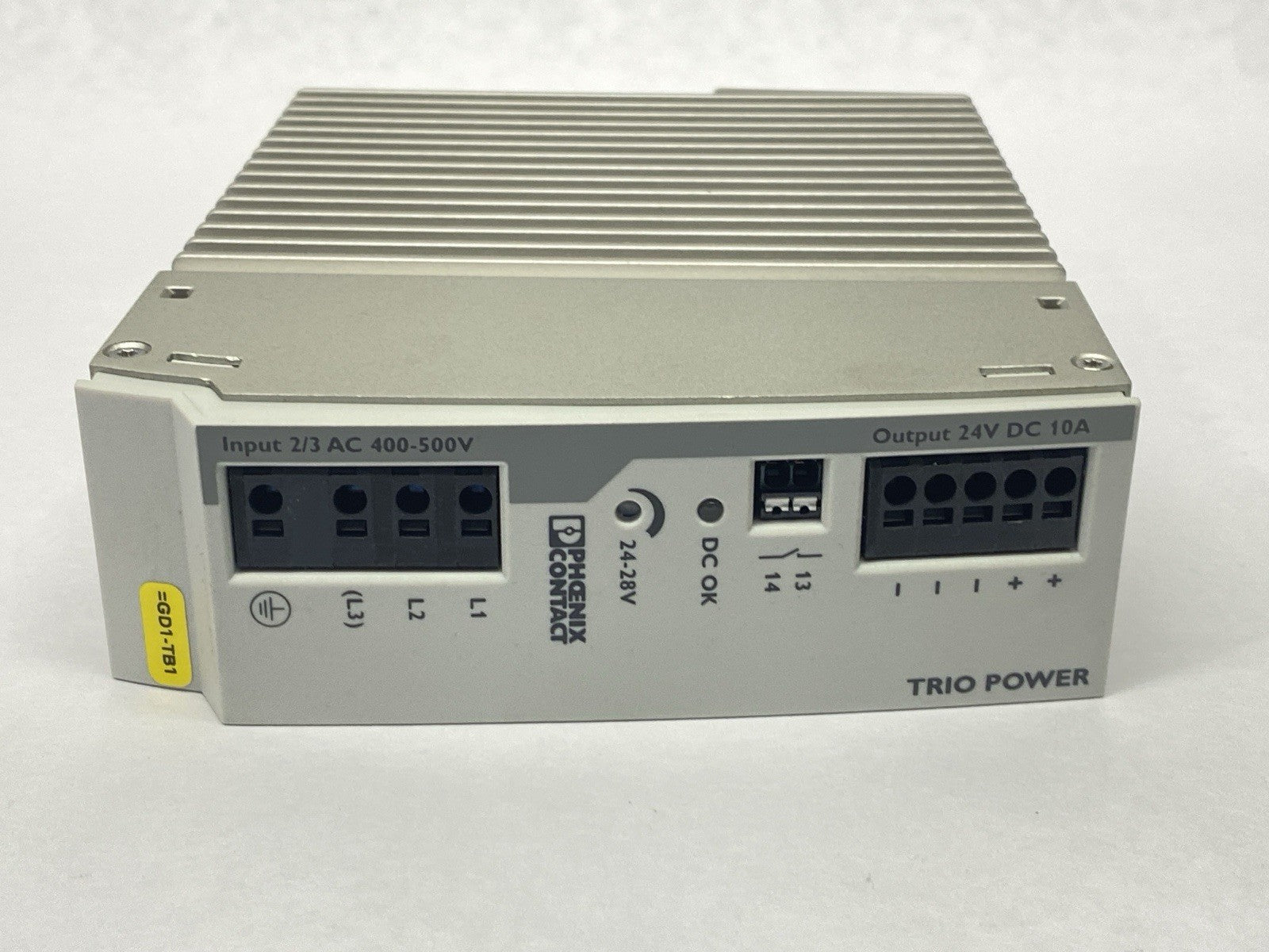 TRIO-PS-2G/3AC/24DC/10 | Phoenix Contact Power Supply 10A 24VDC 2903154 - Used - Maverick Industrial Sales
