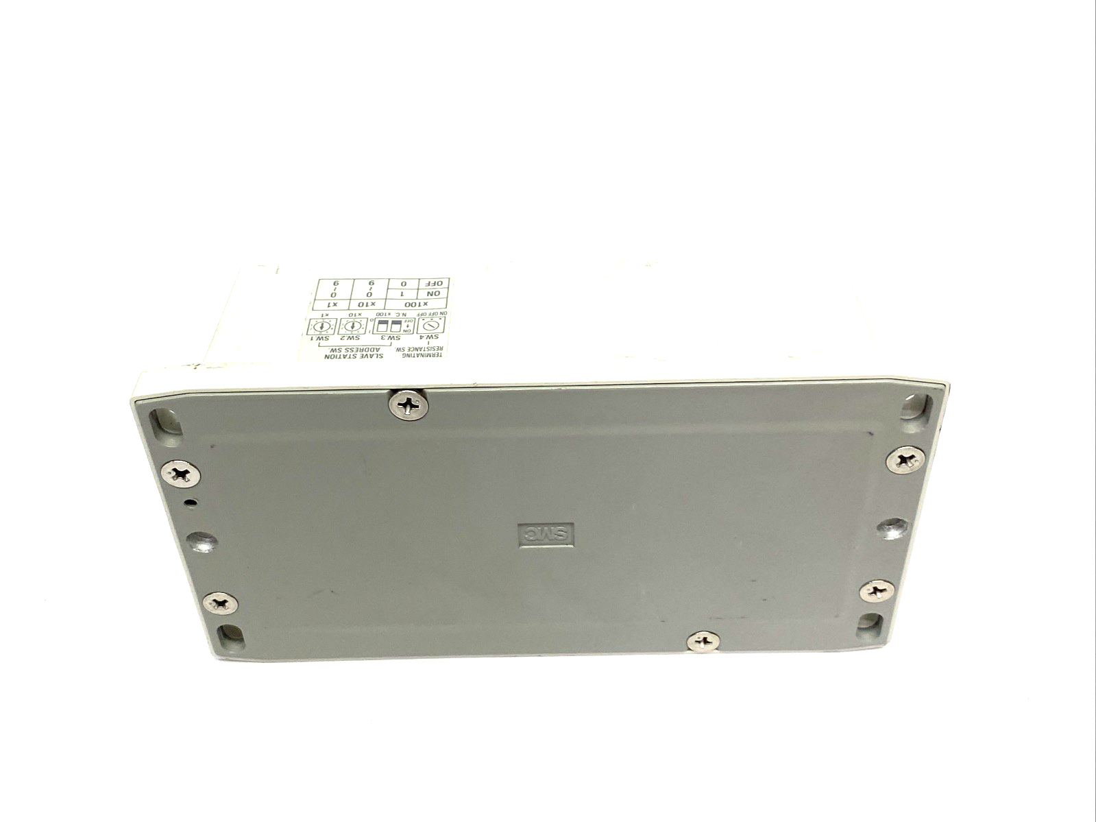 SMC EX500-GPR1A PROFIBUS Serial Interface IO Unit, 64/64 MISSING FRONT SCREWS - Maverick Industrial Sales