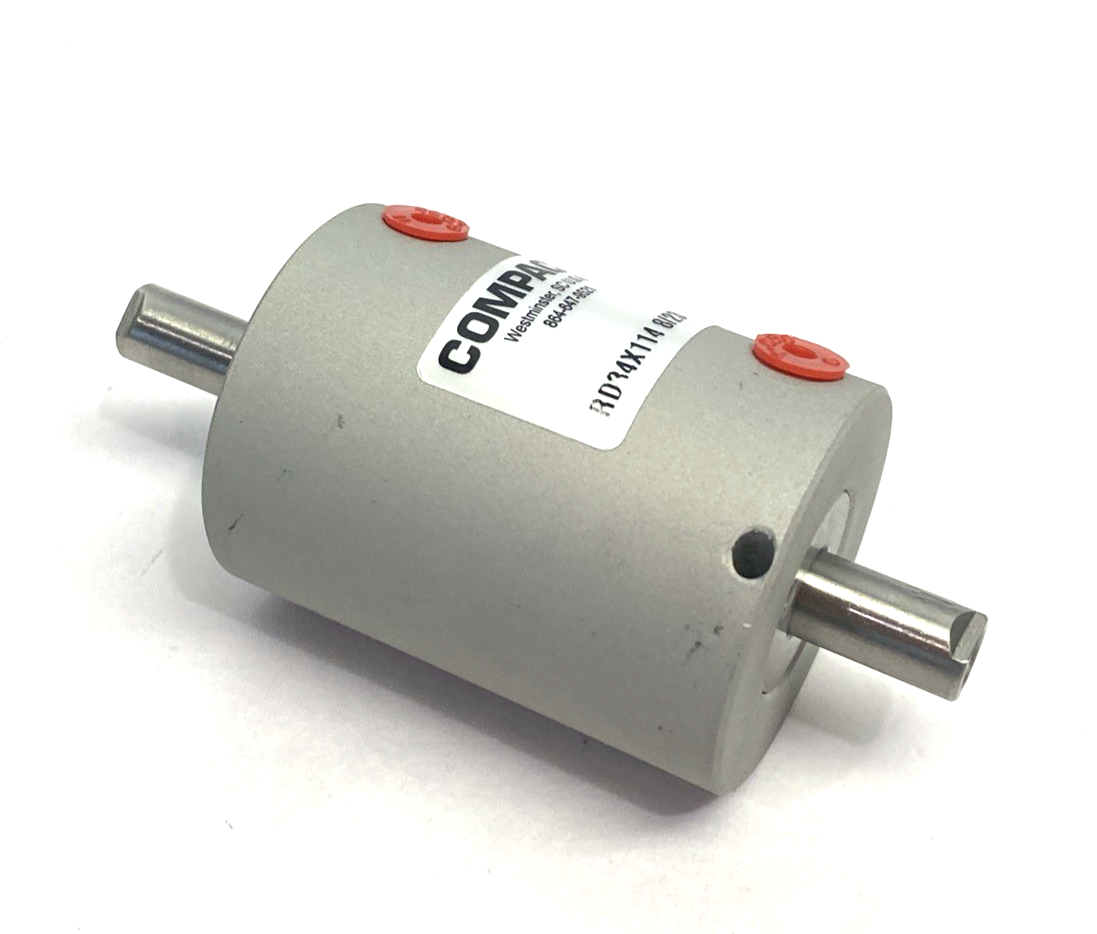 RD34X114 | Compact Air Products Single Rod Pneumatic Cylinder, Dbl-End, Dbl-Acting - New – Open box - Maverick Industrial Sales