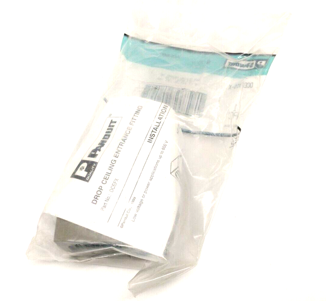 Panduit DCEFXIG-X Drop Ceiling Entrance End Fitting LD5 LDP5 LDS5 LOT OF 2 - Maverick Industrial Sales
