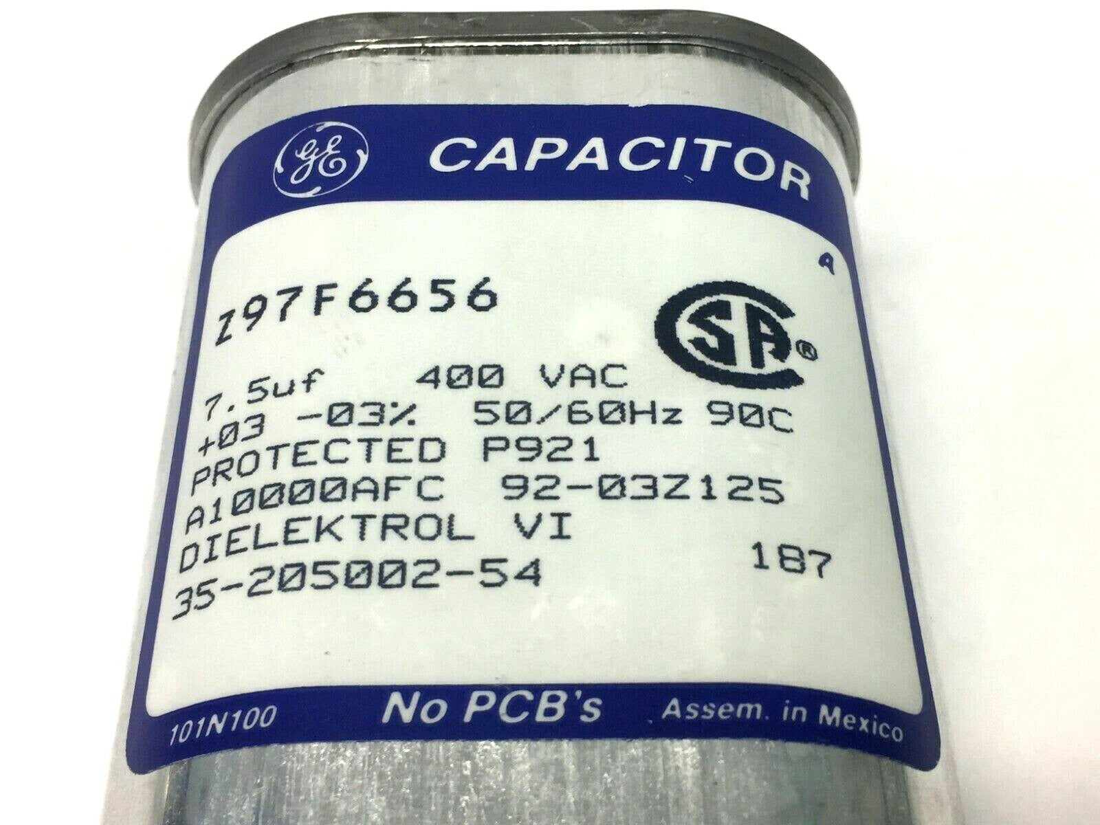 General Electric Z97F6656 Capacitor - Maverick Industrial Sales