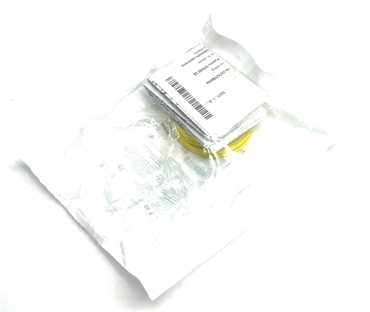 3SU1900-0BA31-0AA0 | Siemens Yellow Backing Plate Washer for E-Stop LOT OF 7 - New – Open box - Maverick Industrial Sales