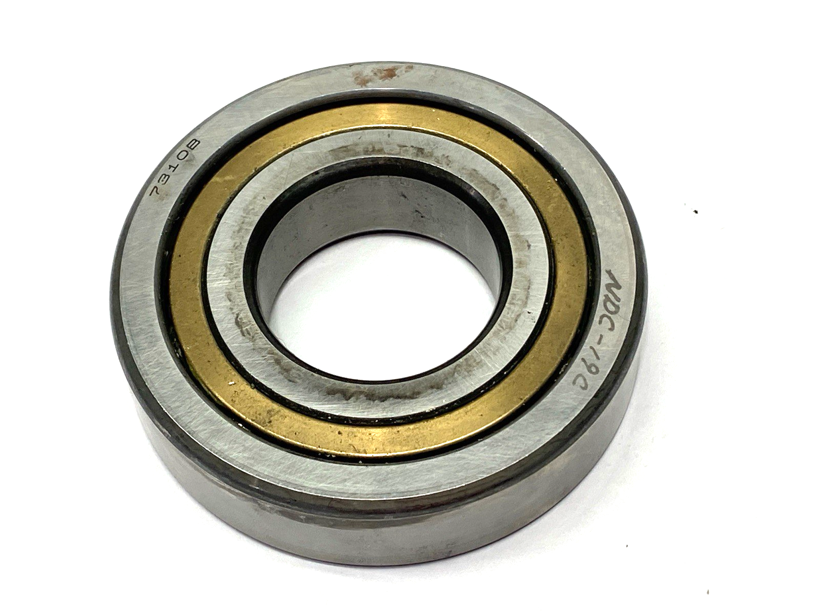 NSK 7310B Angular Contact Ball Bearing 50mm Bore 110mm O.D. 27mm Width - Maverick Industrial Sales