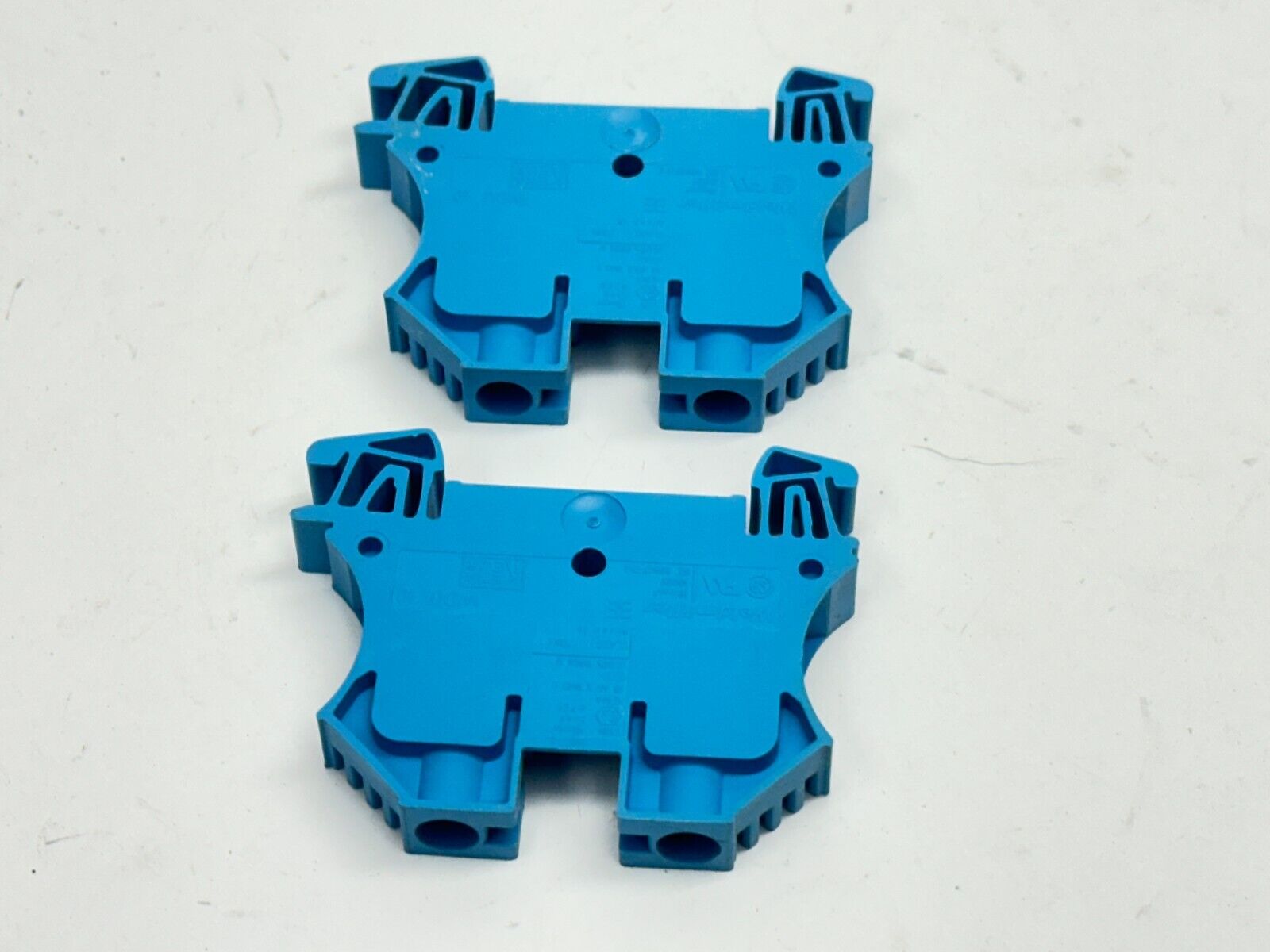 Weidmuller 1020380000 WDU 10 BL Terminal Block 57A 1000V LOT OF 2 - Maverick Industrial Sales