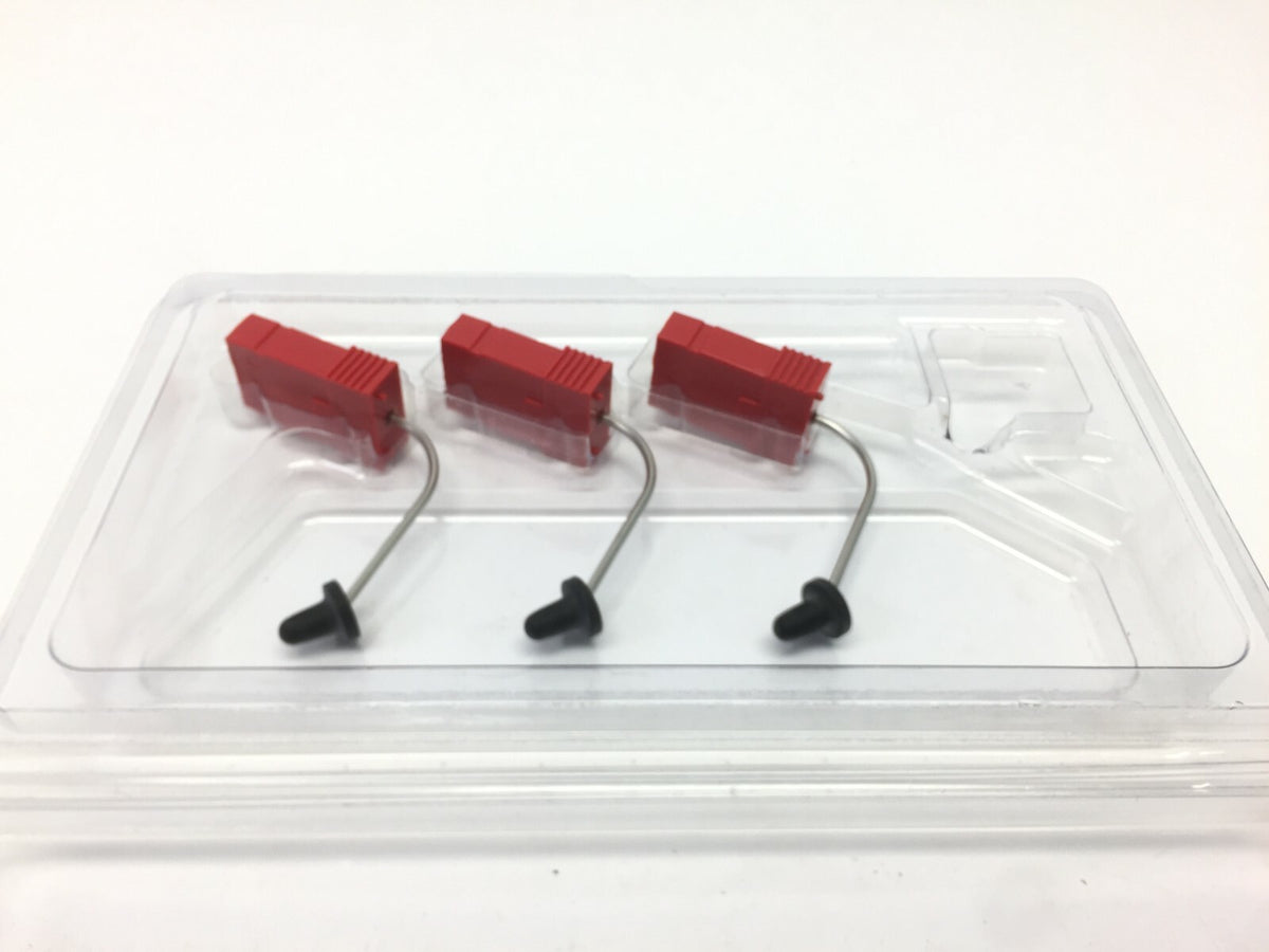 82-24-0302-03 | Graphic Controls Disposable Pen Red B9565AP PKG OF 3 - New - Maverick Industrial Sales