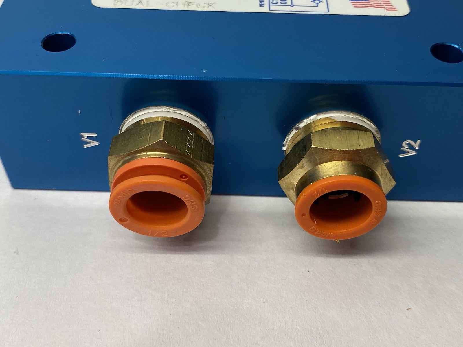 615001 | ALADCO Dual-Check Valve 1/2" FNPT, Flush Override - Used - Maverick Industrial Sales