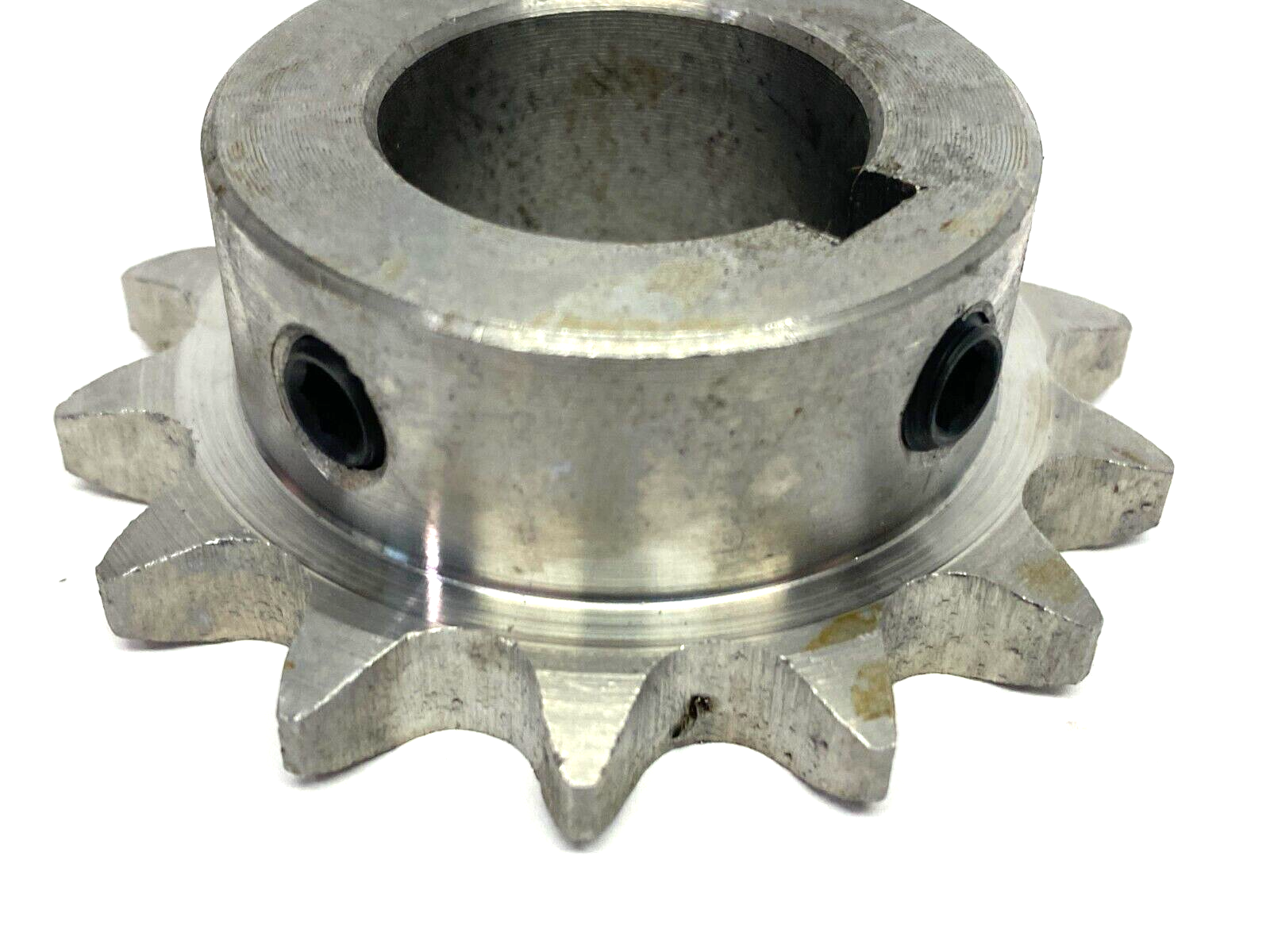 Ametric 40B14-1 Roller Chain Sprocket #40 14-Tooth 2.247 Pitch 1" Bore w/ Keyway - Maverick Industrial Sales