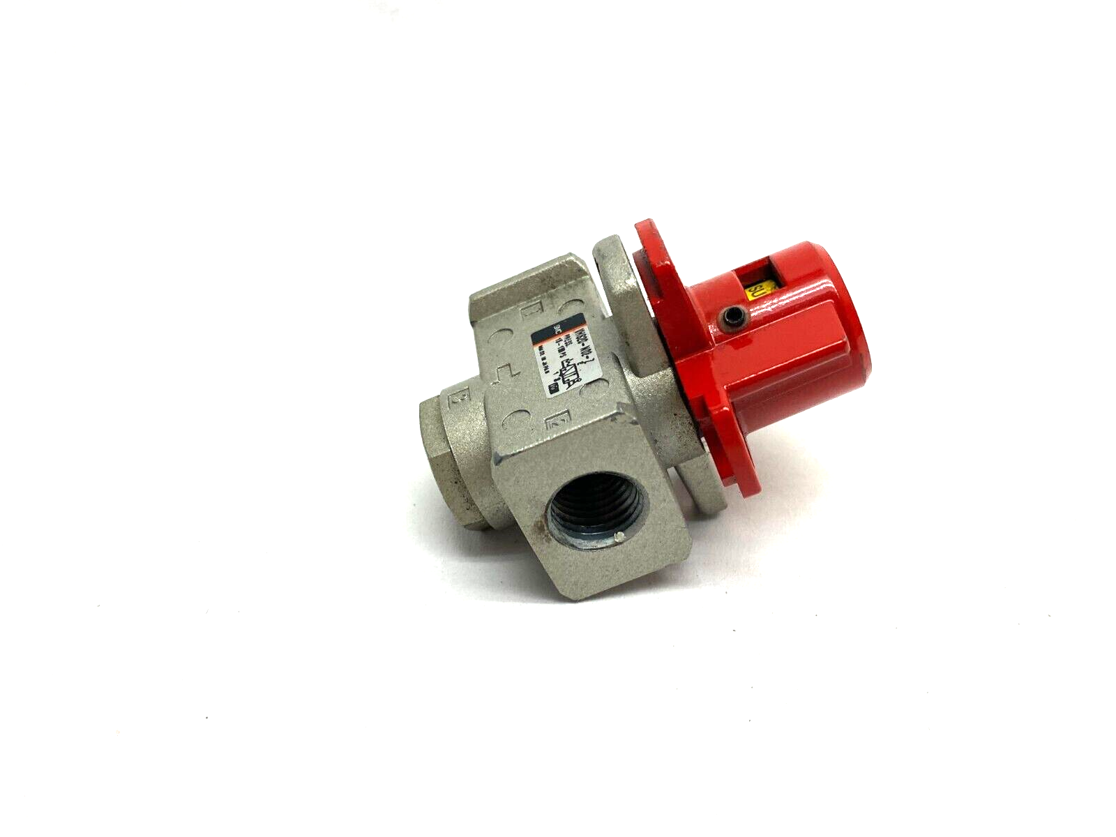 SMC VHS20-N02-Z Manual Lockout Valve 3-Port 1/4" NPT - Maverick Industrial Sales