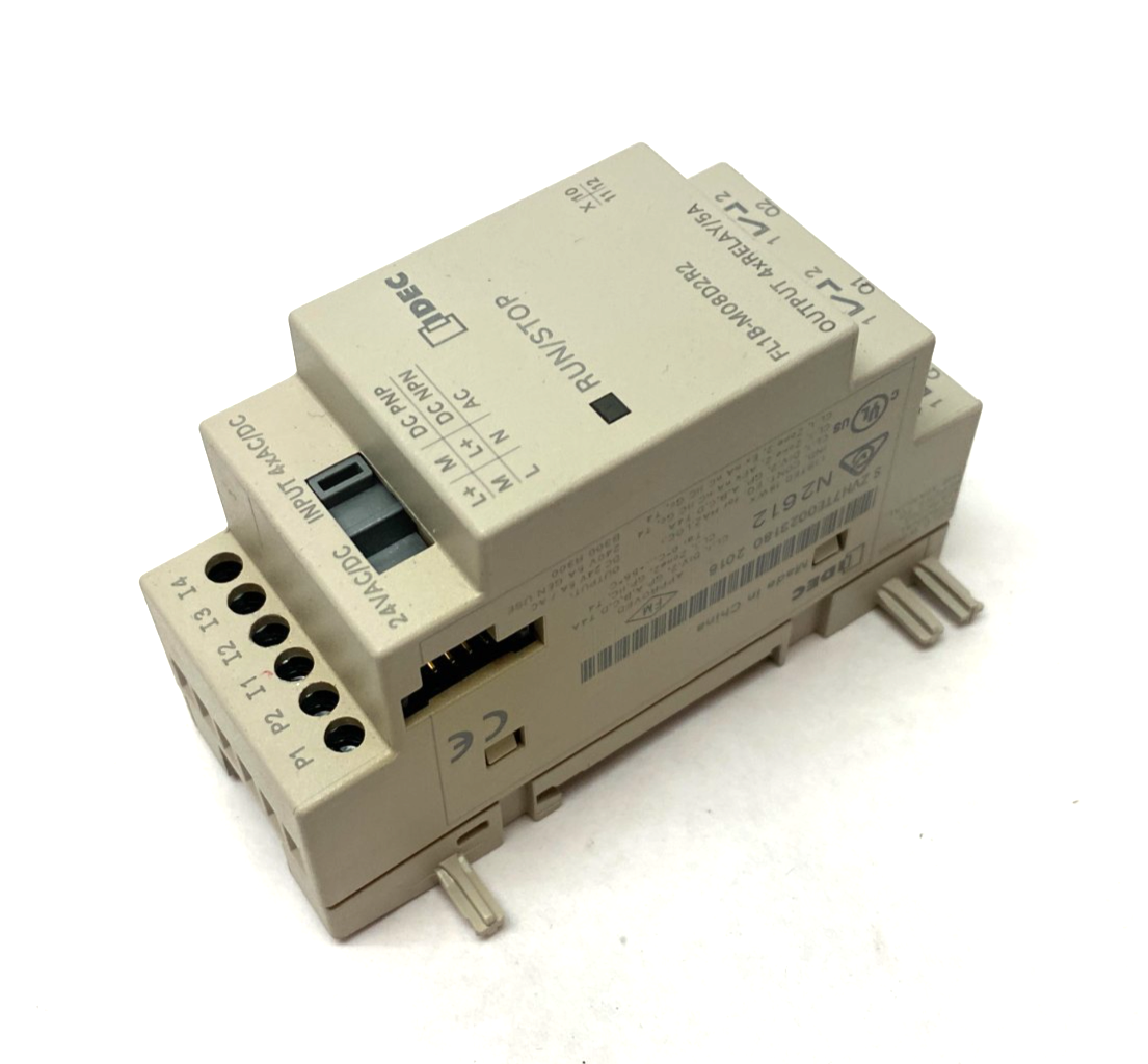 FL1B-M08D2R2 | IDEC SmartRelay Digital Expansion Module, 24VAC/DC, Relay Output - Used - Maverick Industrial Sales