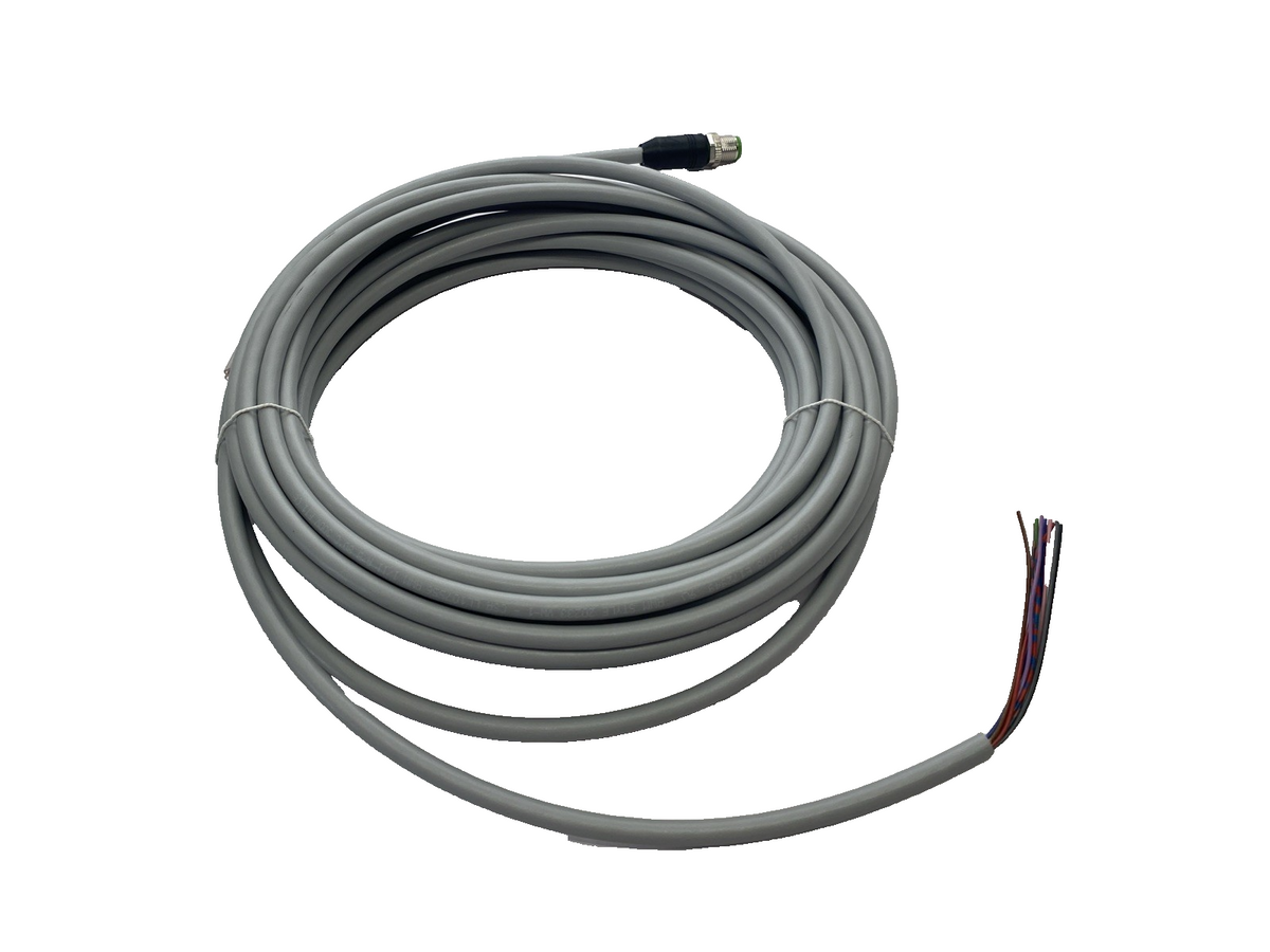 7000-19001-3011000 | Murr Elektronik Cordset M12 Male A-Code 12-Pin To Cable 10m - New – Open box - Maverick Industrial Sales