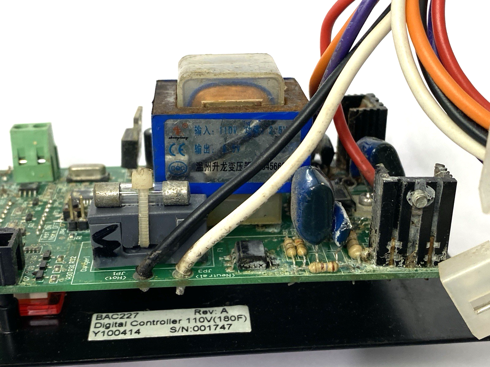 Traeger BAC227 Rev A Digital Temperature Controller - Maverick Industrial Sales