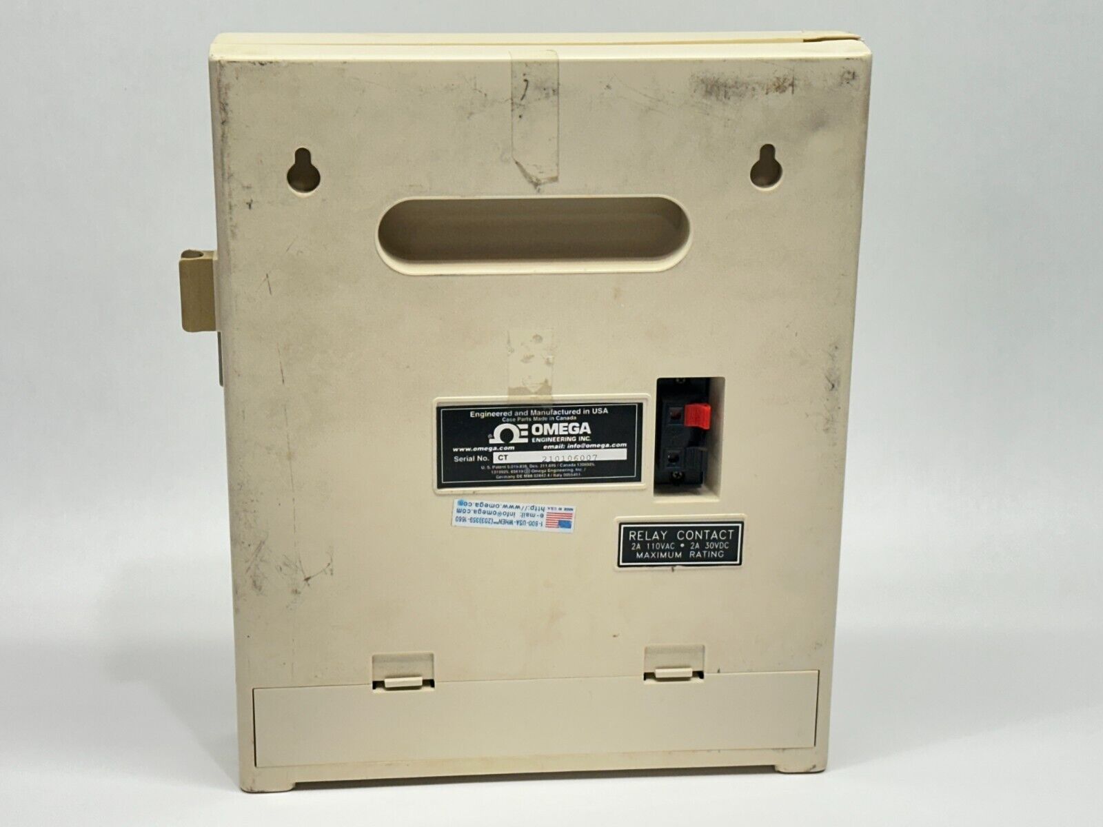 Omega CT Temperature & Humidity Chart Recorder - Maverick Industrial Sales