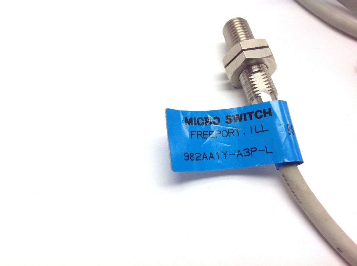 Micro Switch 982AA1Y-A3P-L Proximity Sensor - Maverick Industrial Sales