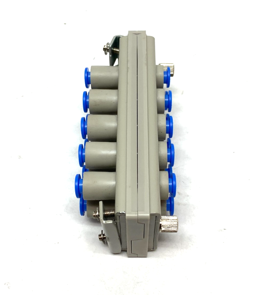 SMC KDM10-06 Multiconnector Pneumatic Manifold 6mm 10-Port - Maverick Industrial Sales