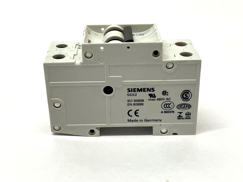 Siemens 5SX22 D25 Circuit Breaker 2-Pole 400V - Maverick Industrial Sales